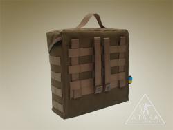 Вид подсумка со стороны MOLLE креплений